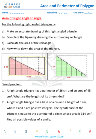 Area Of Right Angle Triangle (9)