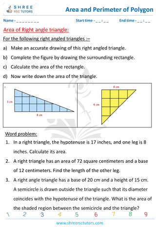 Area Of Right Angle Triangle (8)