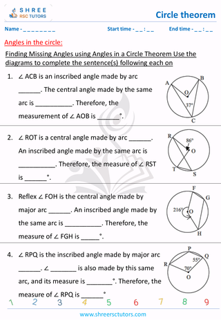 Angles In The Circle (1)
