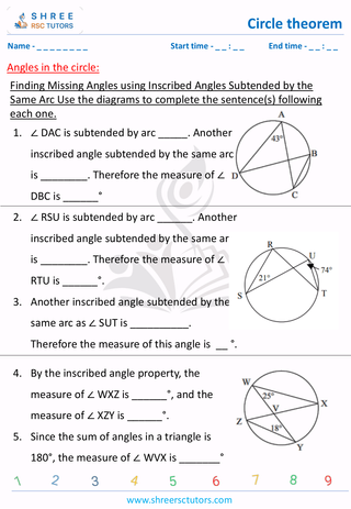 Angles In The Circle (4)