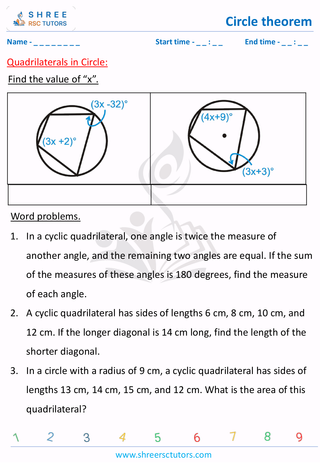 Quadrilaterals In Circle (6)