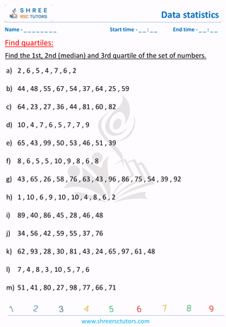 Finding Quartiles (4)