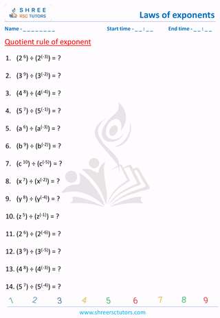 Quotient Rule Of Exponent (3)