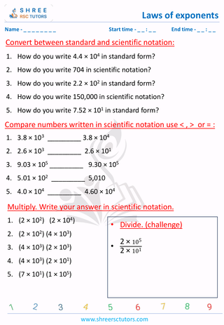 Scientifc Notation Grade 8 (5)