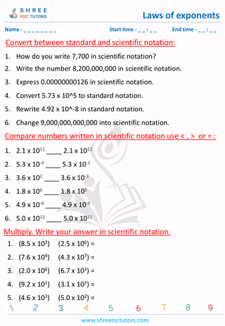 Scientifc Notation Grade 8 (1)