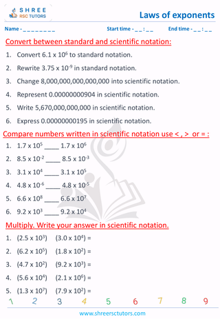 Scientifc Notation Grade 8 (3)