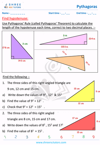 Find Hypotenuse (1)