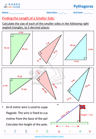Finding The Length Of A Smaller Side (3)