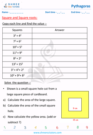 Squares And Square Roots (2)