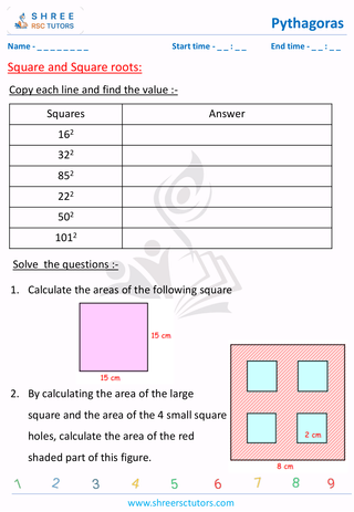 Squares And Square Roots (3)