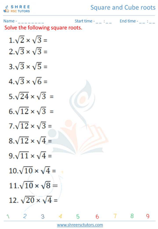 Squares And Square Roots (8)