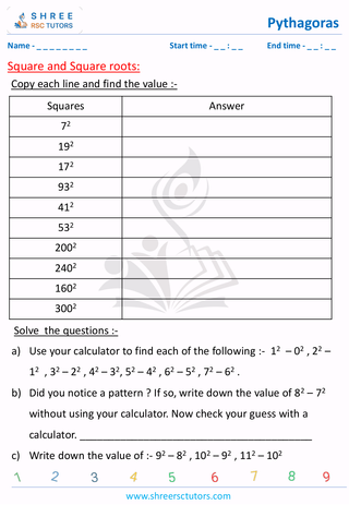 Squares And Square Roots (4)