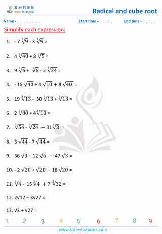 Adding And Subtracting Radicals (4)