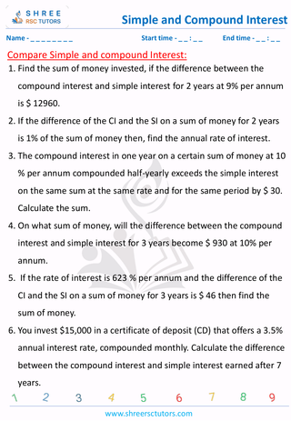 Compare Simple And Compound Interest (4)