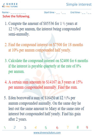 Compound Interest (6)