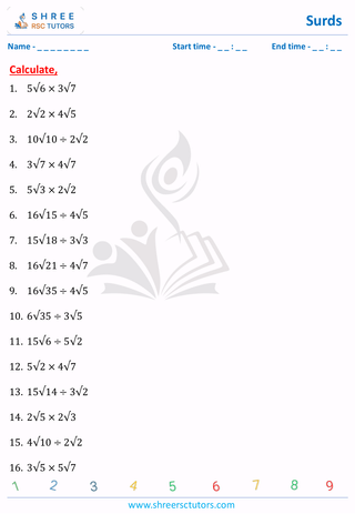 Muliplication And Division Of Surds (3)