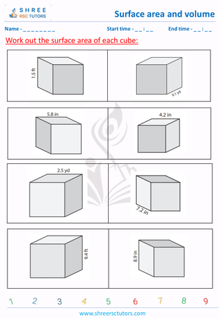 Surface Area Of Each Cube (5)