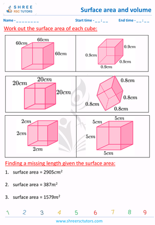 Surface Area Of Each Cube (4)