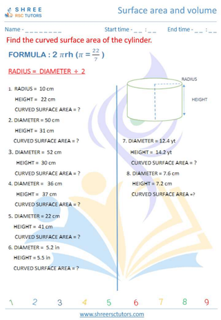 Surface Area Of Cylinder (5)