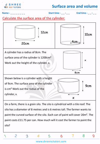 Surface Area Of Cylinder (3)