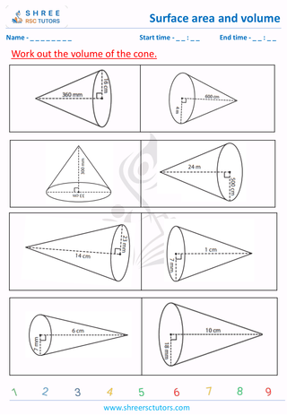 Volume Of The Cone (2)