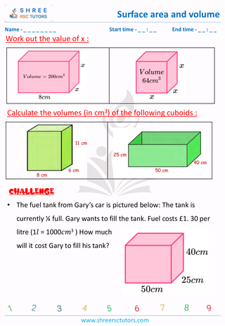 Volume Of Cuboid (3)