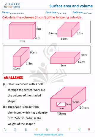 Volume Of Cuboid (2)