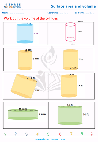 Volume Of The Cylinders (3)