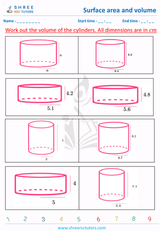 Volume Of The Cylinders (1)