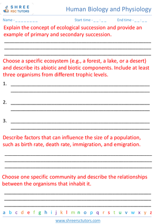Ecosystems, Populations, And Communities 4