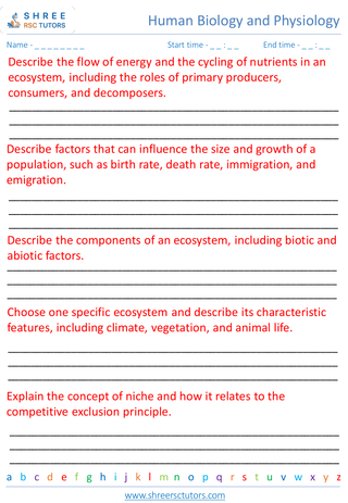 Ecosystems, Populations, And Communities 3