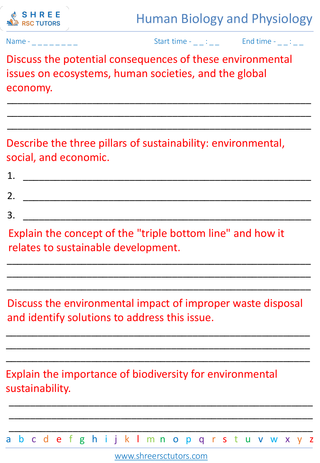 Environmental Sustainability 3