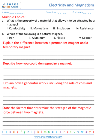 Magnetism And Electromagnetic Induction 2