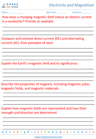 Magnetism And Electromagnetic Induction 3