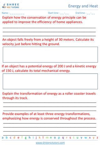 Conservation Of Energy 1