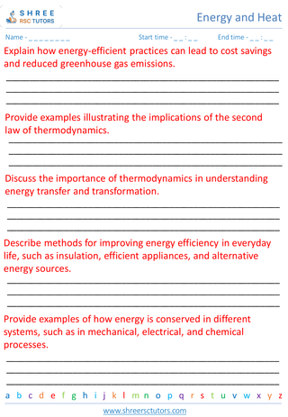 Â Â Â  Thermodynamics And Energy Efficiency 5
