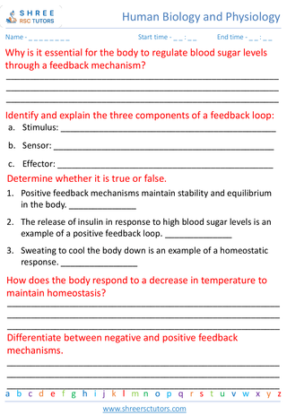 Homeostasis And Feedback Mechanisms 2