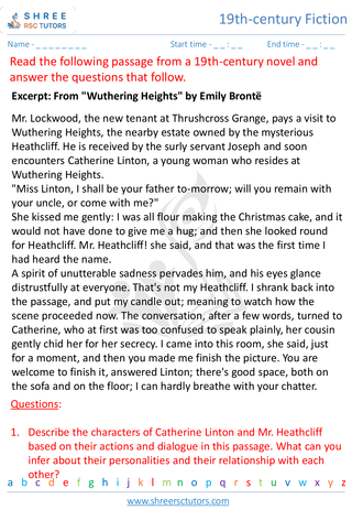 19th Century Fiction 5