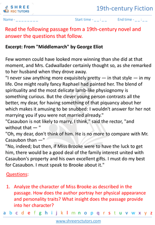 19th Century Fiction 7