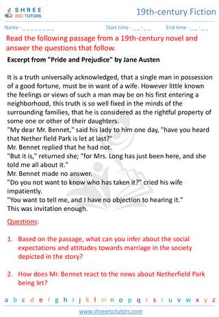 19th Century Fiction 3