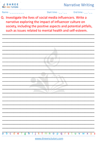 Narrative Writing 10