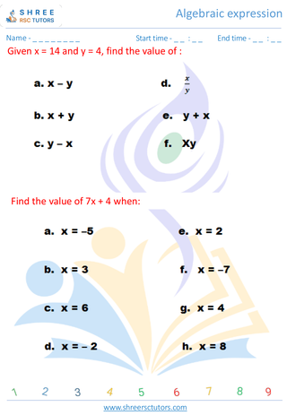 Algebraic Expression 2