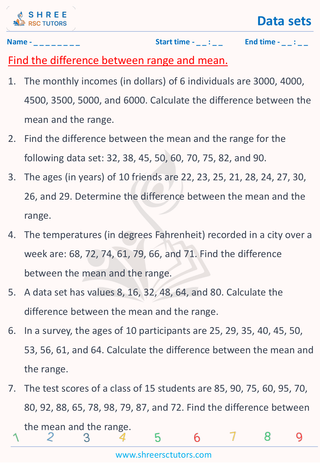 Find The Differnce Between Mean And Range (1)