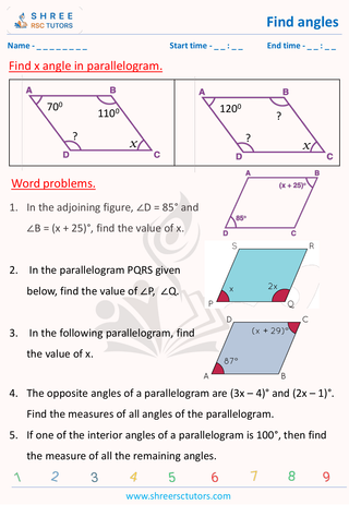 Find X In The Parallelogram (4)