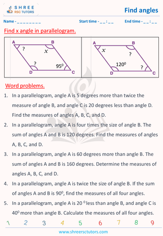 Find X In The Parallelogram (6)