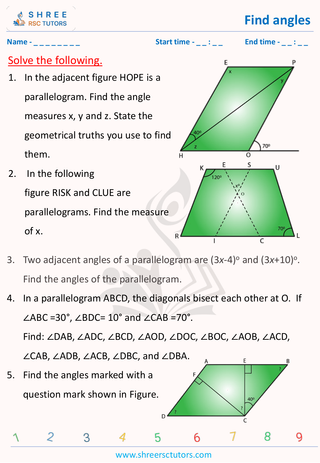 Find X In The Parallelogram (9)