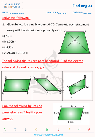 Find X In The Parallelogram (7)
