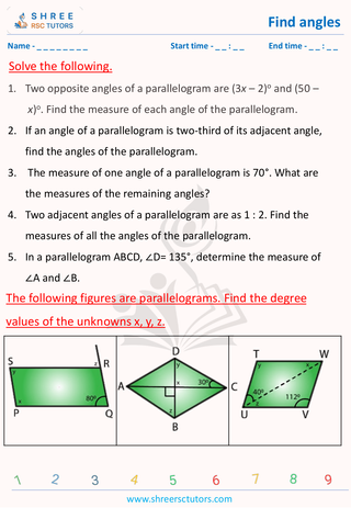 Find X In The Parallelogram (10)