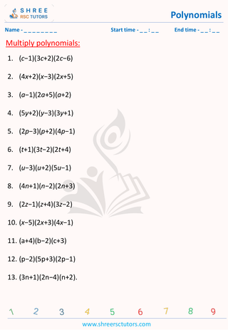 Multiply Polynomials (4)
