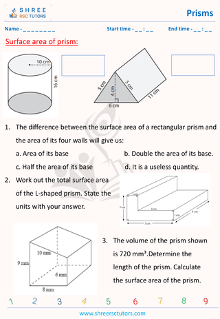 Surface Area Of Prism With Word Problems (8)